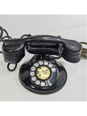 Automatic Electric 1A Rotary Telephone, Beautiful Lowboy With Spitcup